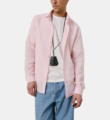 Chemise droite Aristote en lin Figaret