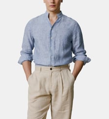 Chemise droite Carl en lin Figaret