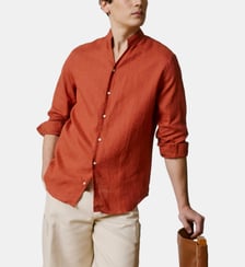 Chemise droite Carl en lin Figaret