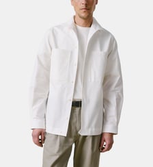 Chemise droite en coton mélangé Delta Figaret
