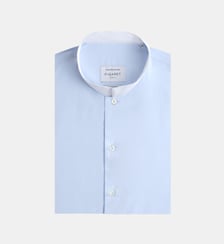 Chemise semi ajustée col Mao Figaret