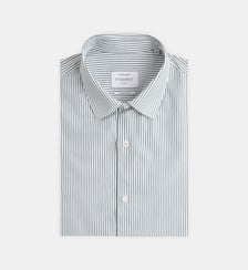 Chemise ajustée coton rayé Figaret