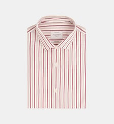 Chemise droite en coton rayée Figaret