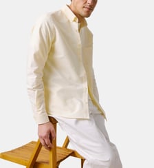 Chemise droite Gabriel en coton Figaret