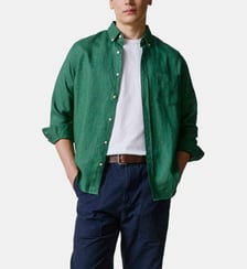 Chemise droite en lin Gabriel  Figaret