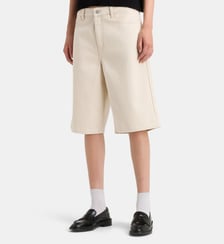 Bermuda denim Fiona coton Galeries Lafayette