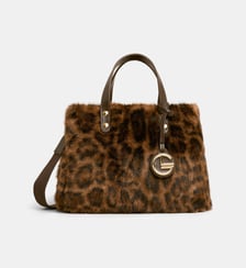 Sac cabas Elsa Fur effet fourrure  Galeries Lafayette