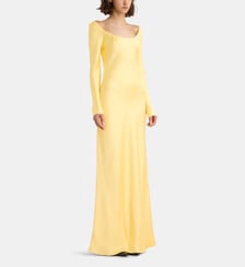 Robe longue fourreau Margit  Anna October