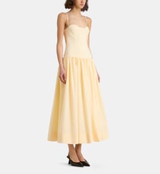 Robe longue Chloe bretelles  Anna October