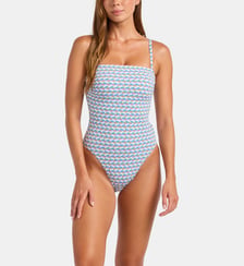 Maillot de bain 1 pièce imprimé Seafolly