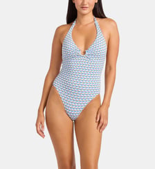 Maillot de bain 1 pièce imprimé Seafolly