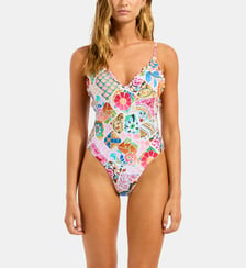 Maillot de bain 1 pièce imprimé Seafolly
