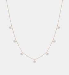 Chaine - Tiny 7 en or rose et diamants Ginette Ny