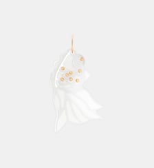 Pendentif - Goldfish en or rose et pierre de lune blanche Ginette Ny