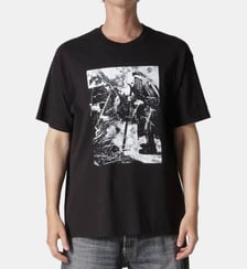 T-shirt ample imprimé fantaisie Yohji Yamamoto