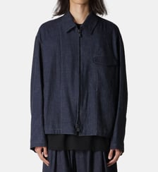 Blouson court droit zippé Yohji Yamamoto