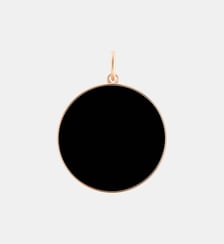 Pendentif - Jumbu ever en or rose et onyx
 Ginette Ny