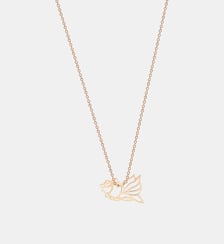 Chaine en or rose - Mini poisson Ginette Ny