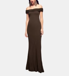Robe longue col Bardot From Future