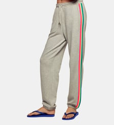 Jogging Droit Bandes Multicolores From Future