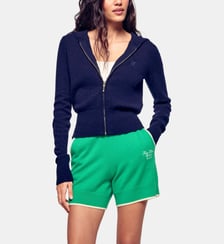 Cardigan droit zippé cachemire From Future