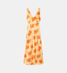 Robe longue à motif From Future