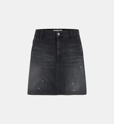 Jupe W Maeve Double Knee coton denim et taches Carhartt WIP