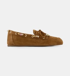 Mocassin Majora Tinsley en suède Stuart Weitzman