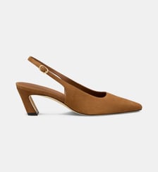 Escarpins Stassi Slingback suède Stuart Weitzman