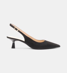 Escarpins Sculpt Slingback suède Stuart Weitzman