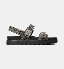 Sandales plates T Monogram Mellow Tory Burch