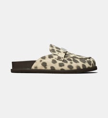Mules plates Leelee à motif Tory Burch