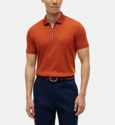 Polo droit en coton Tommy Hilfiger