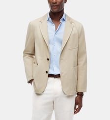 Blazer droit col tailleur cranté Tommy Hilfiger