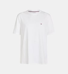 T-shirt droit coton Tommy Hilfiger