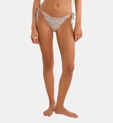 Bas de maillot de bain imprimé léopard Molly Bracken