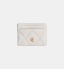 Porte-cartes signature effet matelassé Tommy Hilfiger