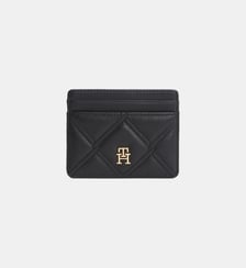 Porte-cartes signature effet matelassé Tommy Hilfiger