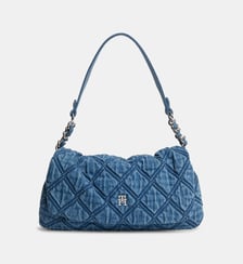 Sac à main denim signature Tommy Hilfiger