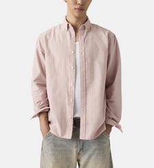Chemise droite coton à rayures Levi's