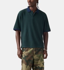 Polo relaxed coton piqué rayé Levi's