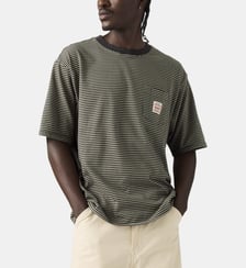 T-shirt droit coton rayé Levi's