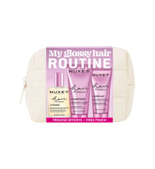 Ma routine cheveux brillants Nuxe