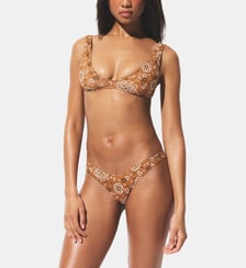 Haut de maillot de bain triangle signature Skims