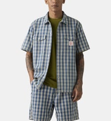 Chemisette Worker ample coton à carreaux Levi's