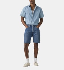Short 501 droit coton denim stretch Levi's