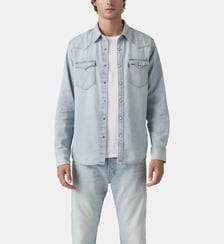 Chemise Western droite coton denim Levi's