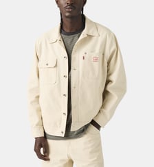 Veste courte droite coton Levi's