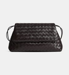 Sac à main Giorno en cuir motif à carreaux Bottega Veneta