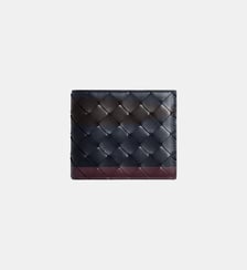 Portefeuille en cuir intrecciato Bottega Veneta
